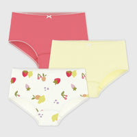 3-Pack Fruit Print Culottes
