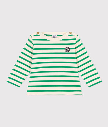 BABIES' THICK COTTON BRETON TOP - Parkette.