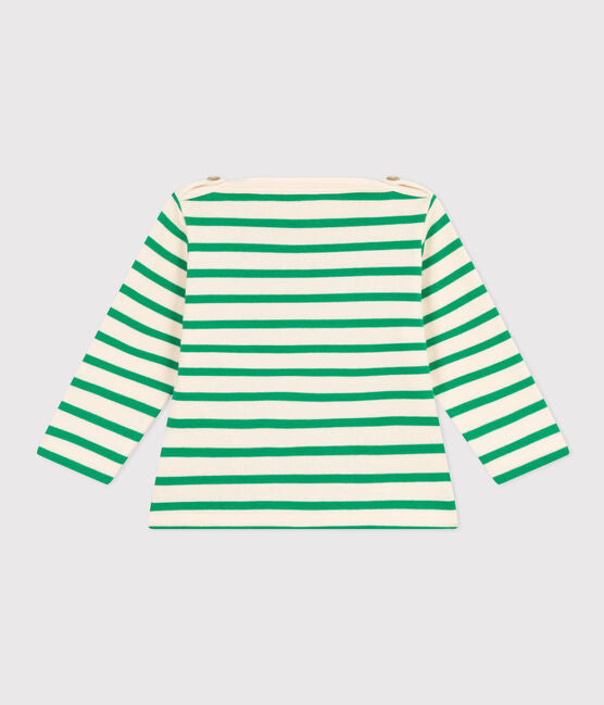 BABIES' THICK COTTON BRETON TOP - Parkette.