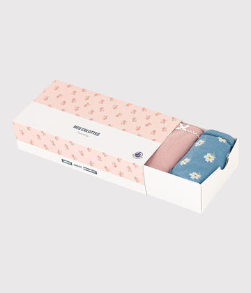 Girls' Flower Cotton Briefs - 5 Pack - Parkette.