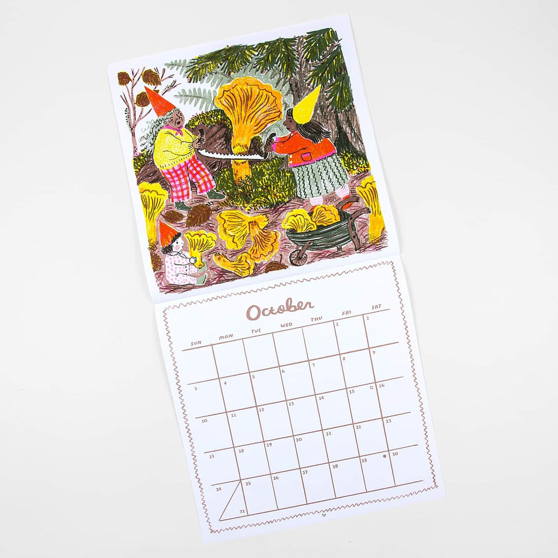 Phoebe Wahl Fairyland 2027 Wall Calendar