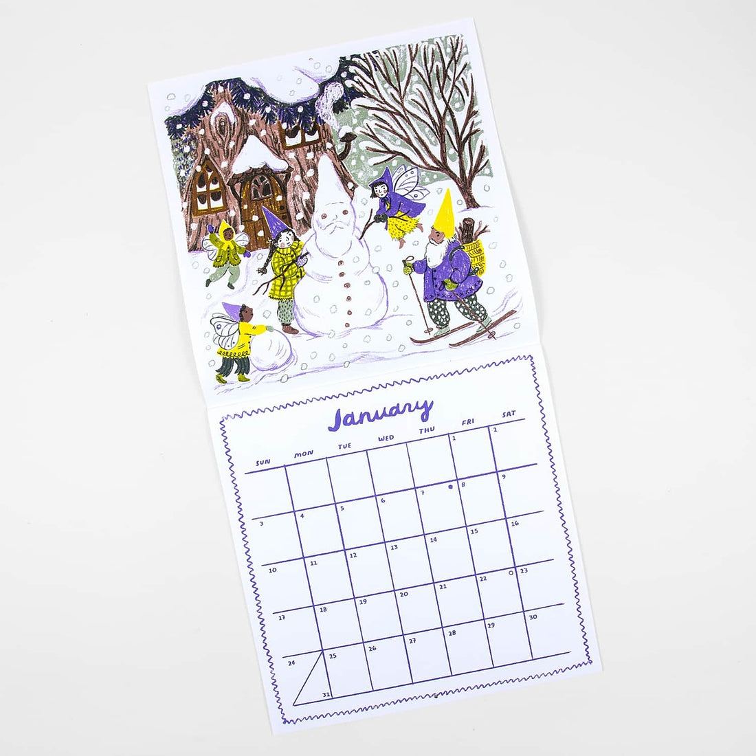Phoebe Wahl Fairyland 2027 Wall Calendar