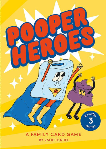 Pooper Heroes: A Family Card Game - Parkette.