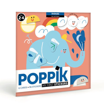 My First Sticker Cards - Animals - Parkette.