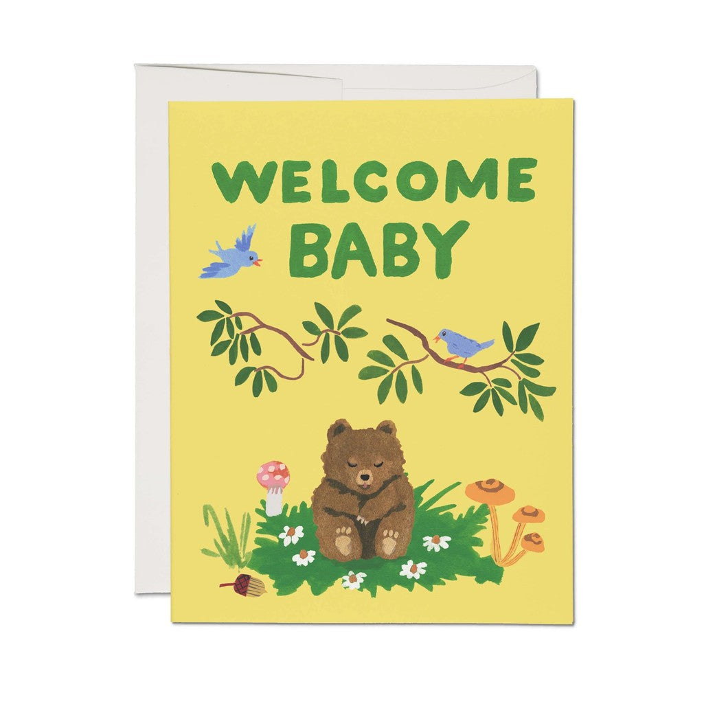 Baby Cub Greeting Card - Parkette.