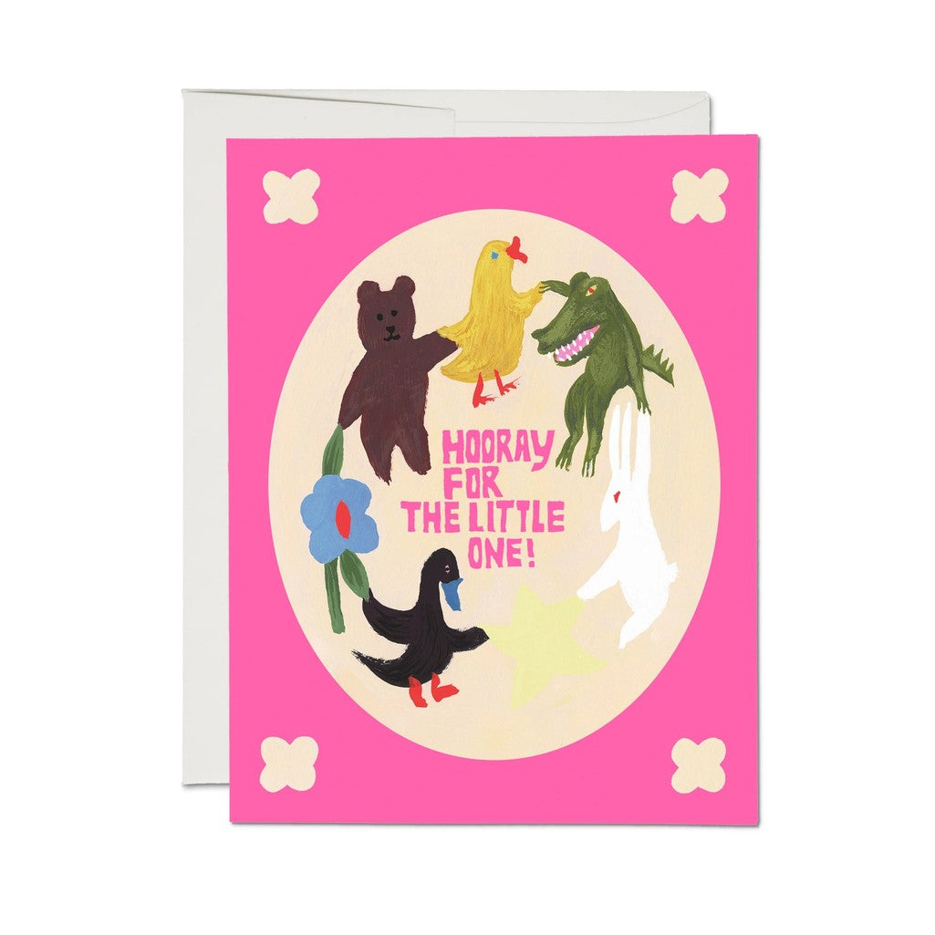 Hooray Little One Greeting Card - Parkette.