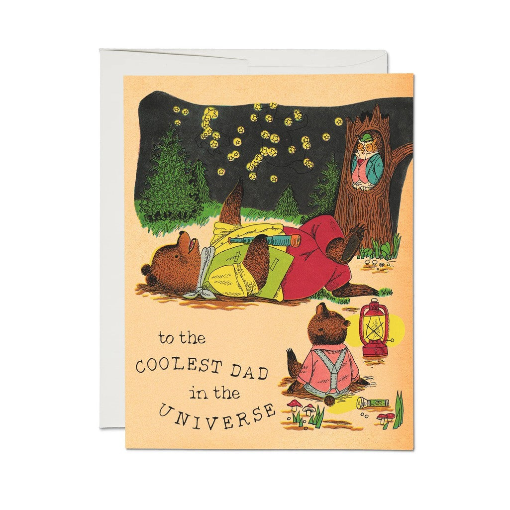 Richard Scarry Coolest Dad Greeting Card - Parkette.