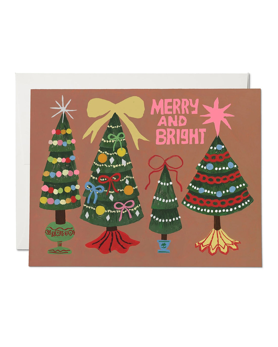 Brilliant Trees Greeting Card