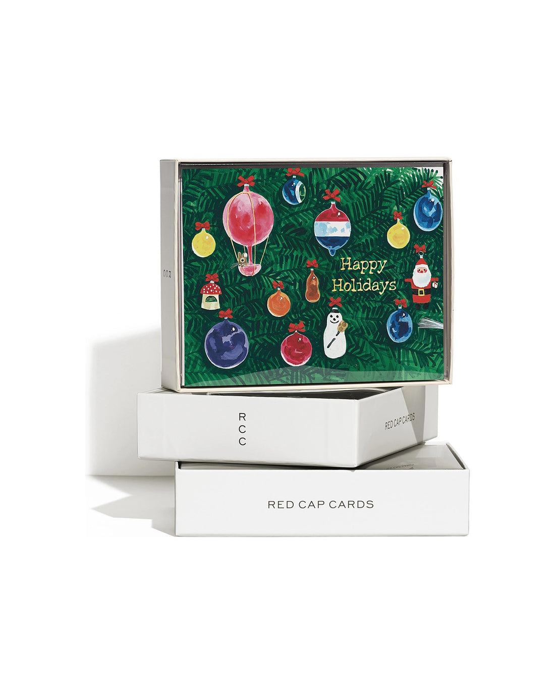 Christmas Decorations Greeting Cards - Boxed Set of 8