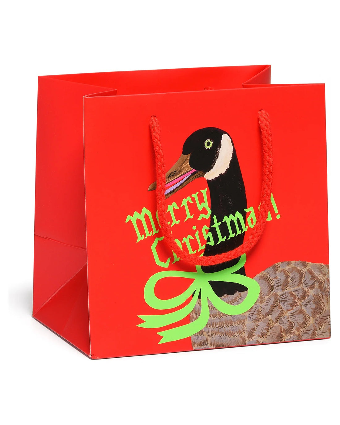Christmas Goose Gift Bag — Small - Parkette.