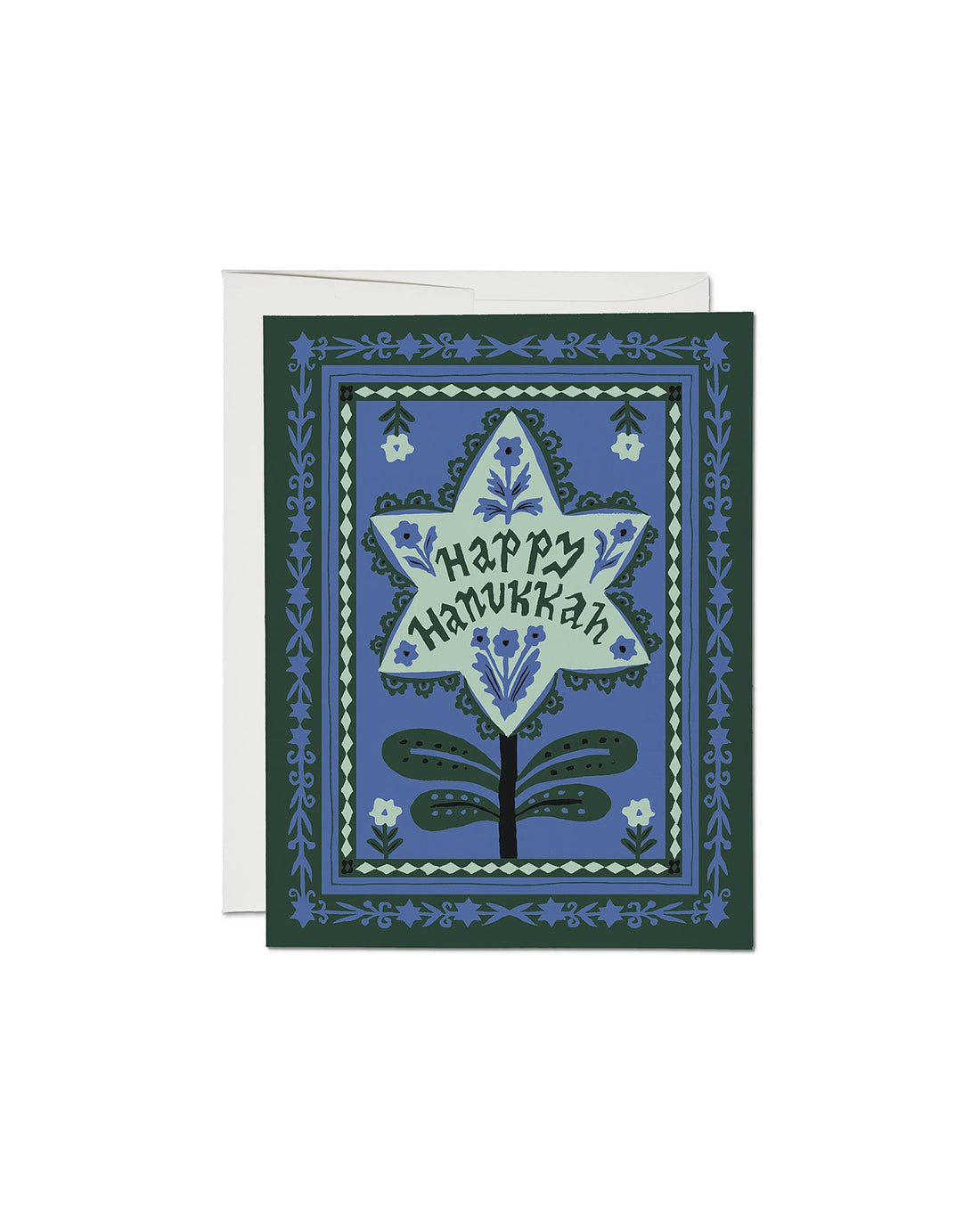 Hanukkah Stamp Greeting Card