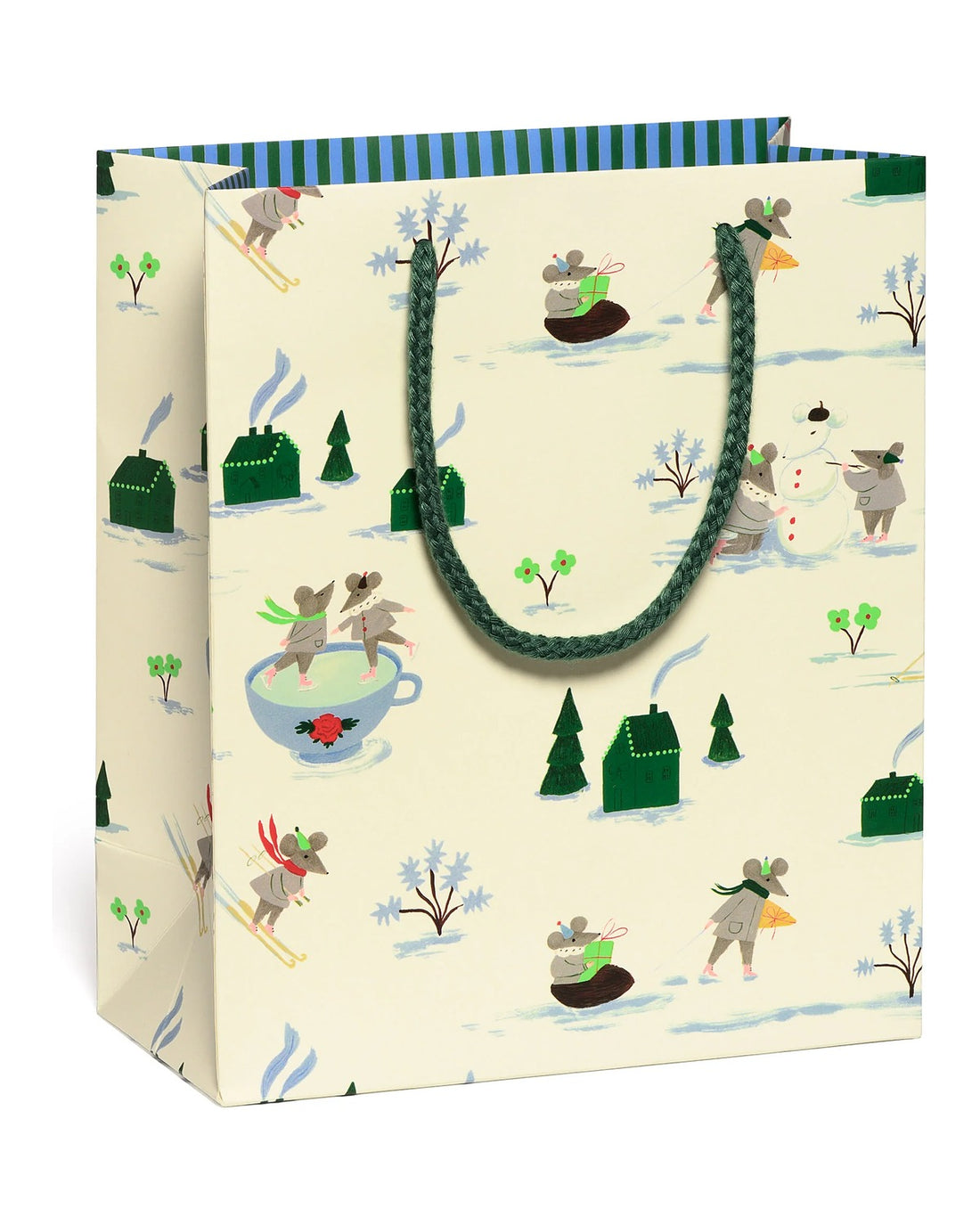 Ice Skating Village Gift Bag — Medium - Parkette.