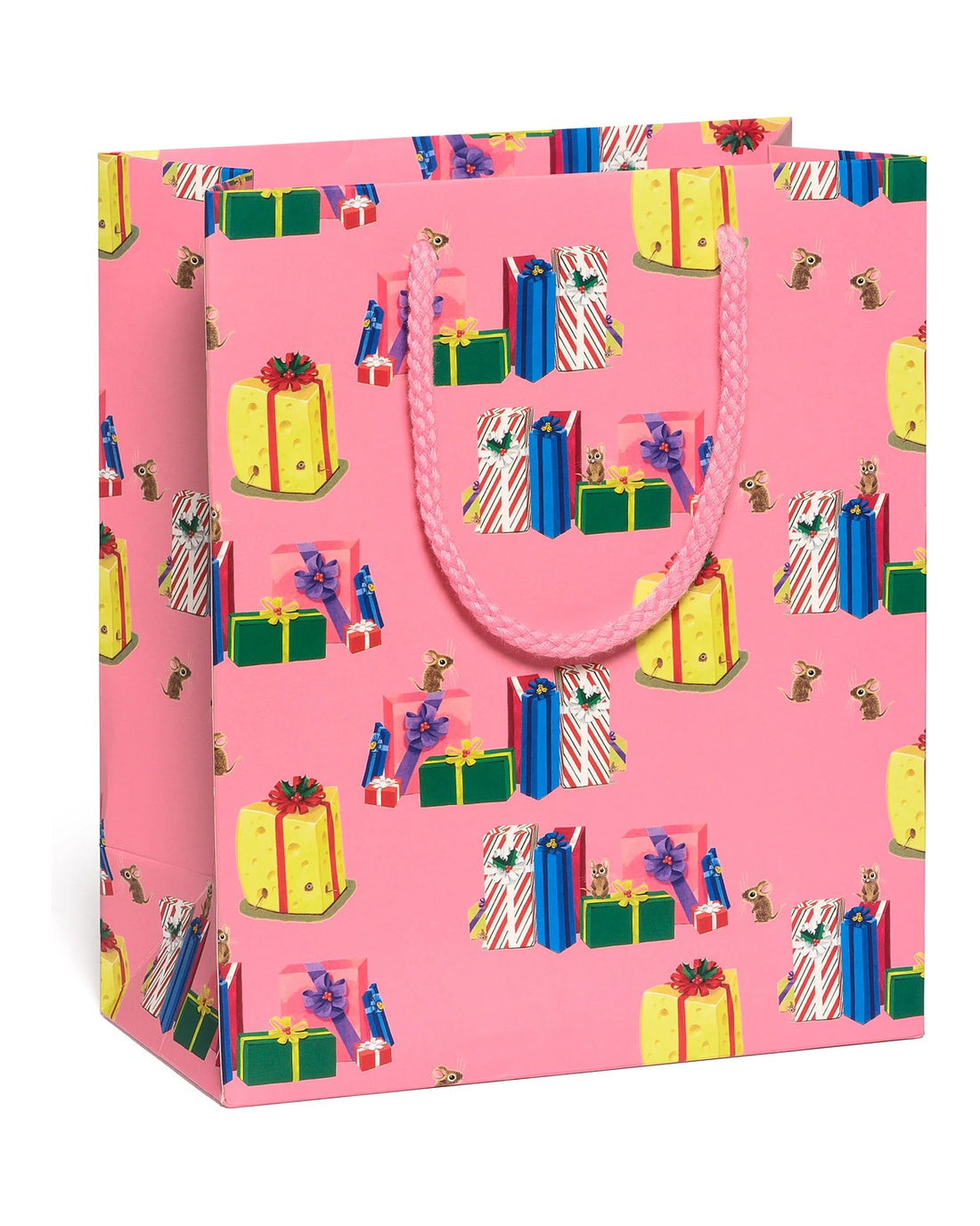 Mice and Presents Gift Bag — Medium
