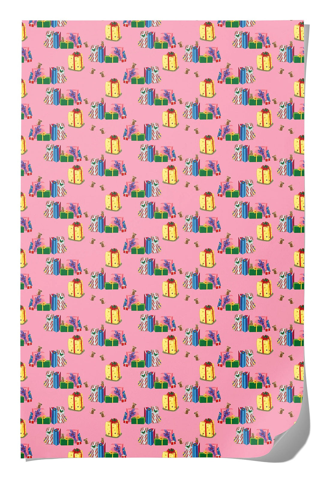 Mice and Presents Wrapping Paper