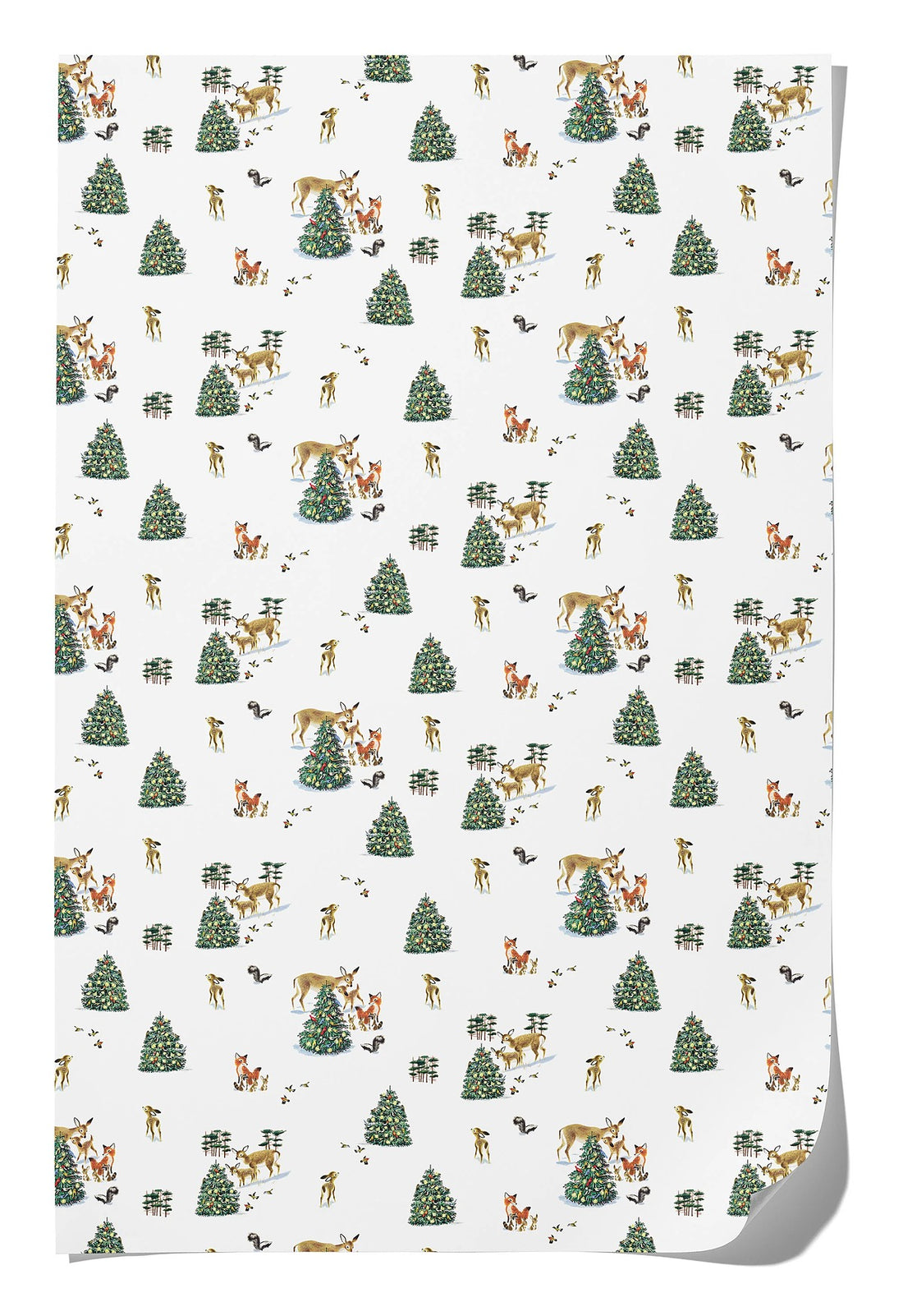 Peaceful Critters Wrapping Paper