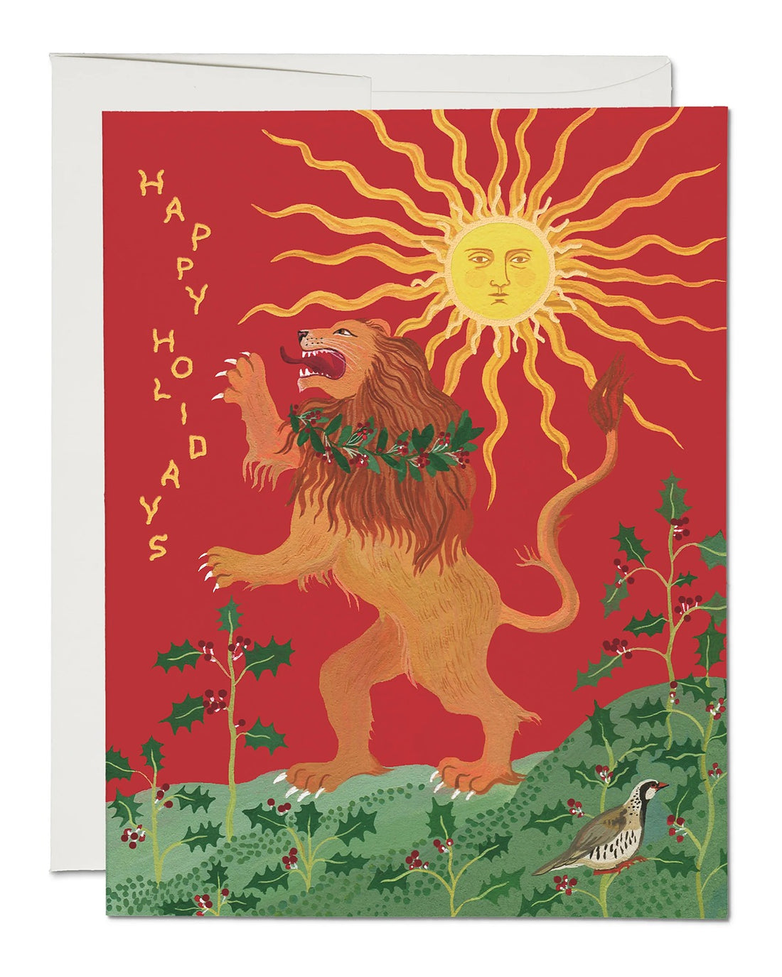 Roaring Holiday Greeting Card