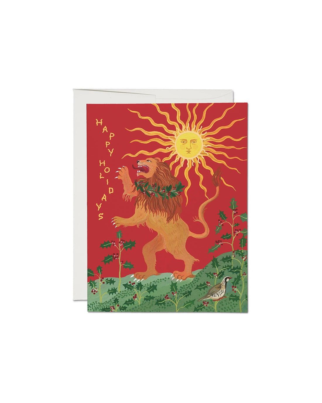 Roaring Holiday Greeting Card - Parkette.