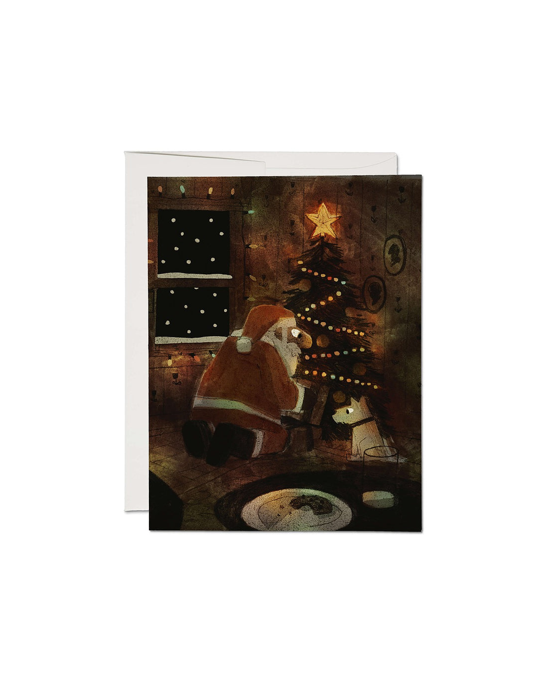 Twinkling Lights Greeting Card