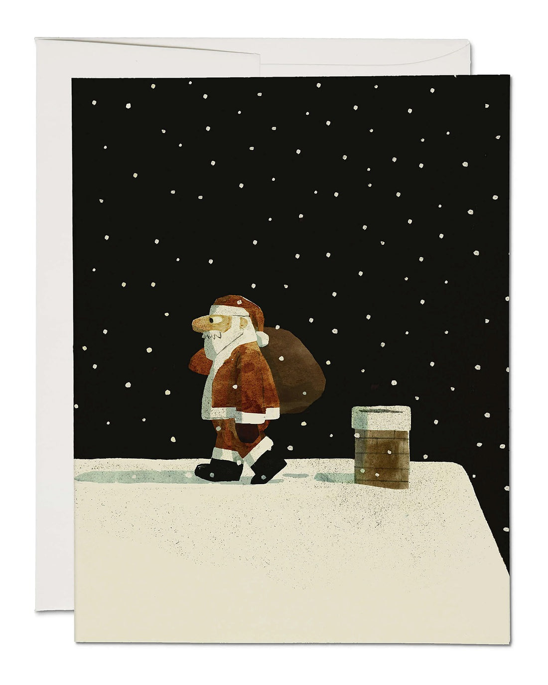 Up on the Housetop Greeting Card