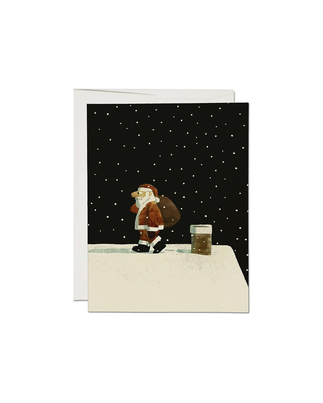 Up on the Housetop Greeting Card