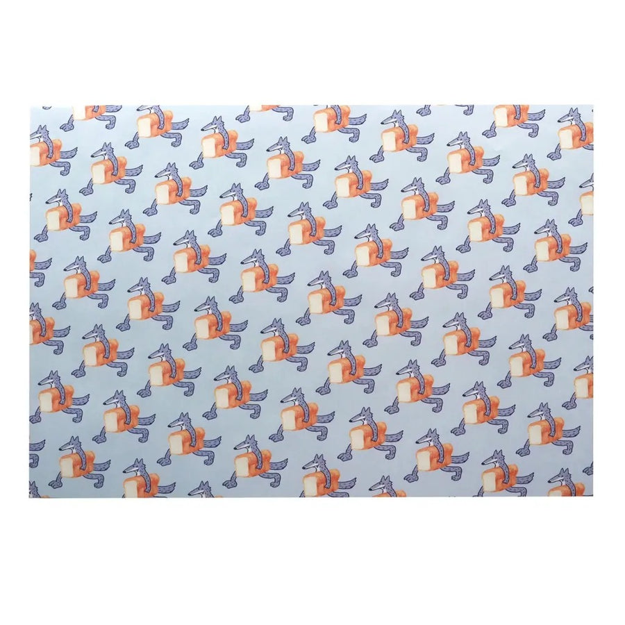 Bread and Wolf Wrapping Paper - 3 Sheets - Parkette.