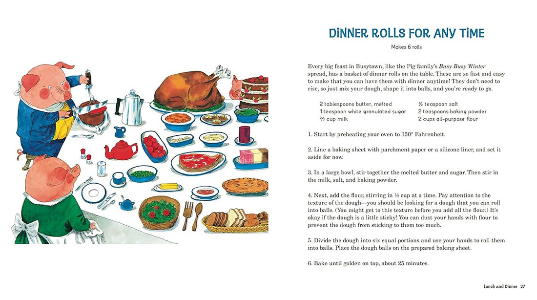 Richard Scarry's Busy, Busy Cookbook - Parkette.