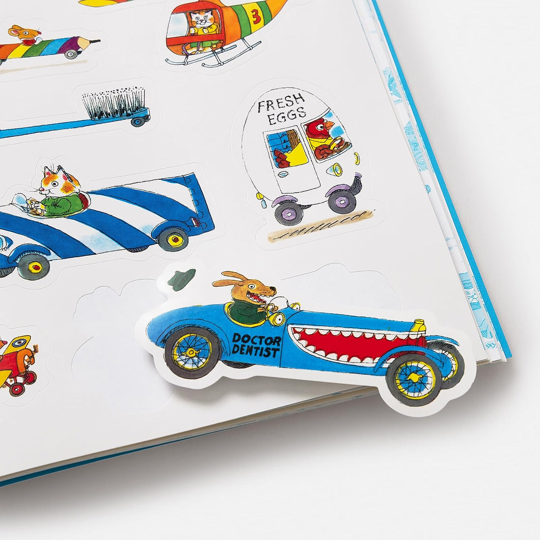Richard Scarry's Busy, Busy Sticker Book