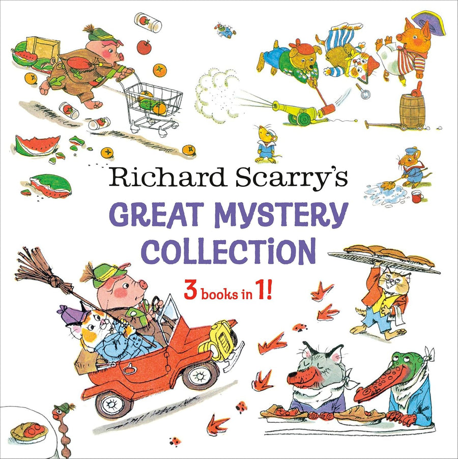 Richard Scarry's Great Mystery Collection: 3-books-in-1! - Parkette.