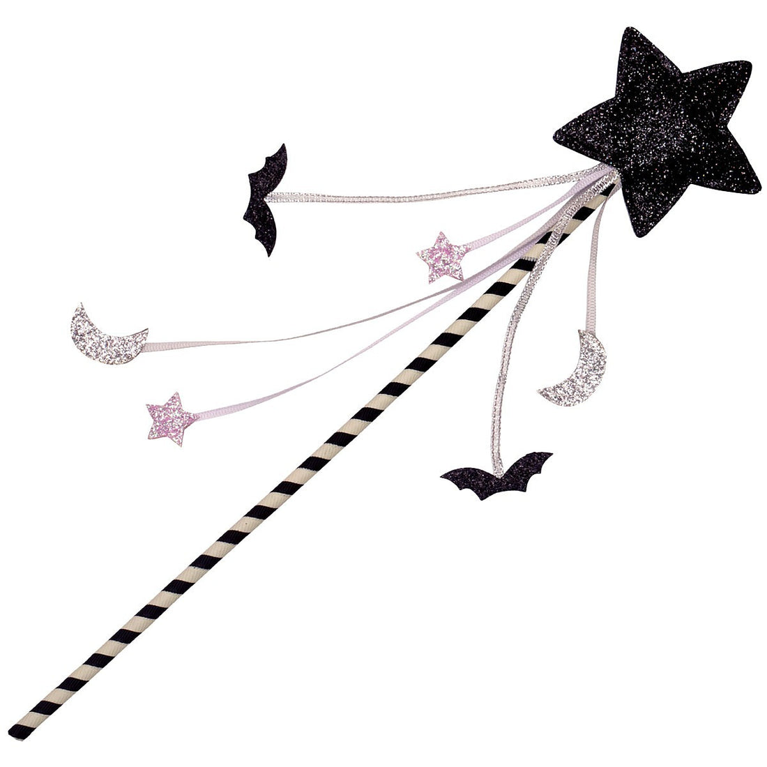 Halloween Stripy Star Wand
