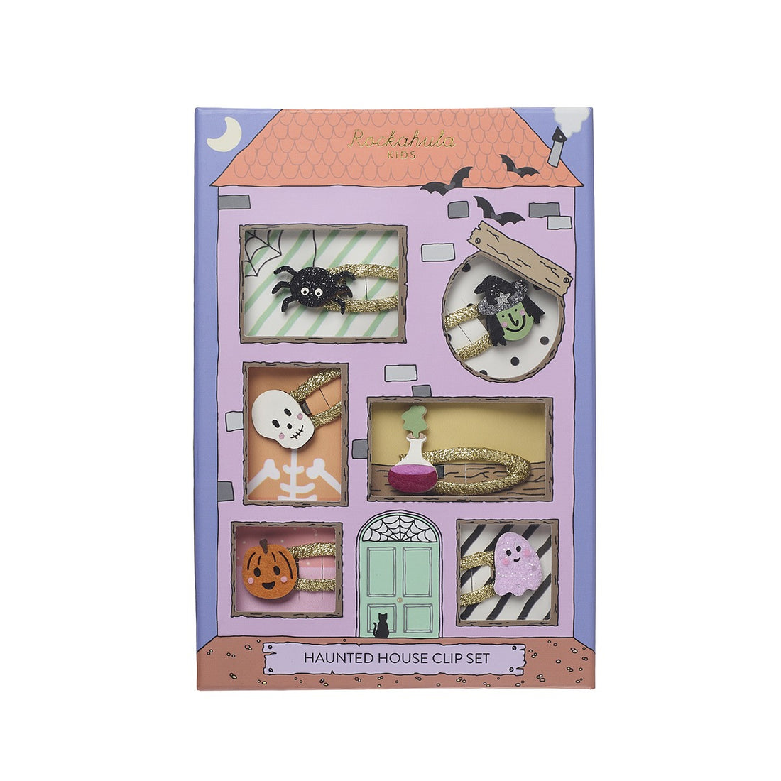 Haunted House Hair Clip Set