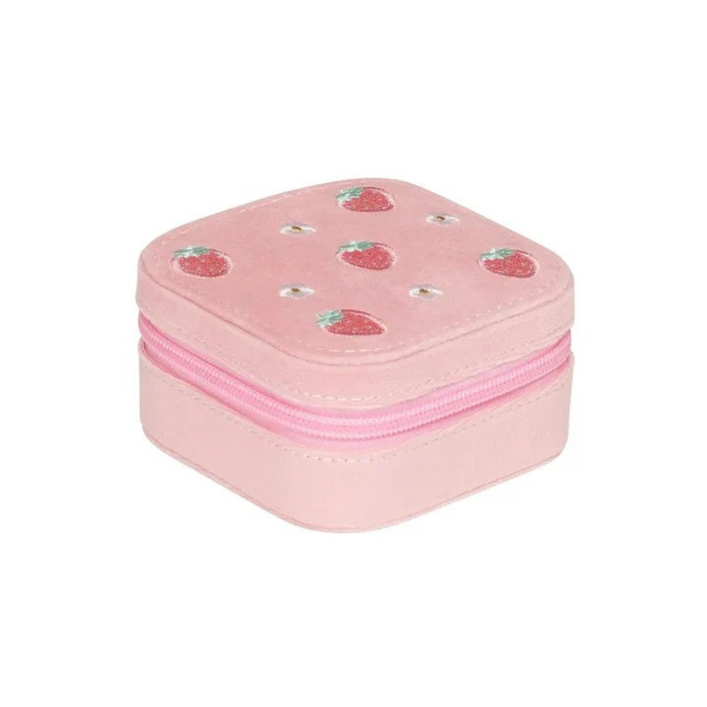 Sweet Strawberry Square Jewellery Box - Parkette.