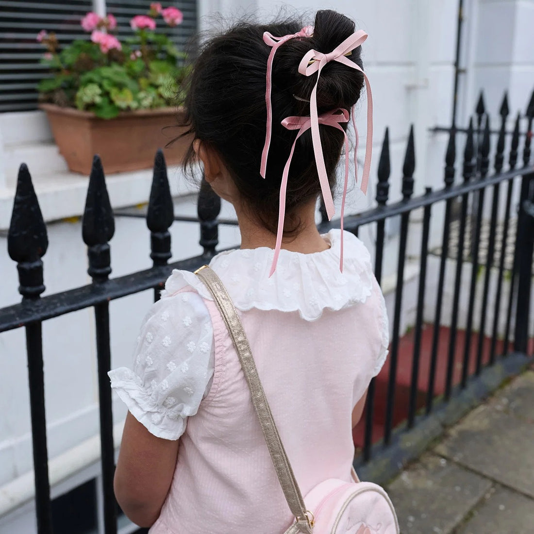 Very Cutesy Long Bow Clips 3 Pack