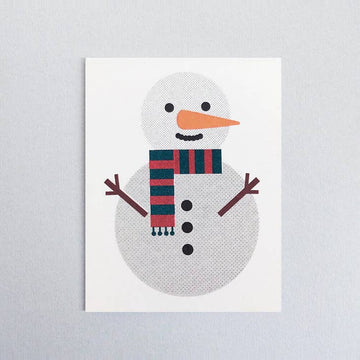 Snowman Mini Card - Parkette.