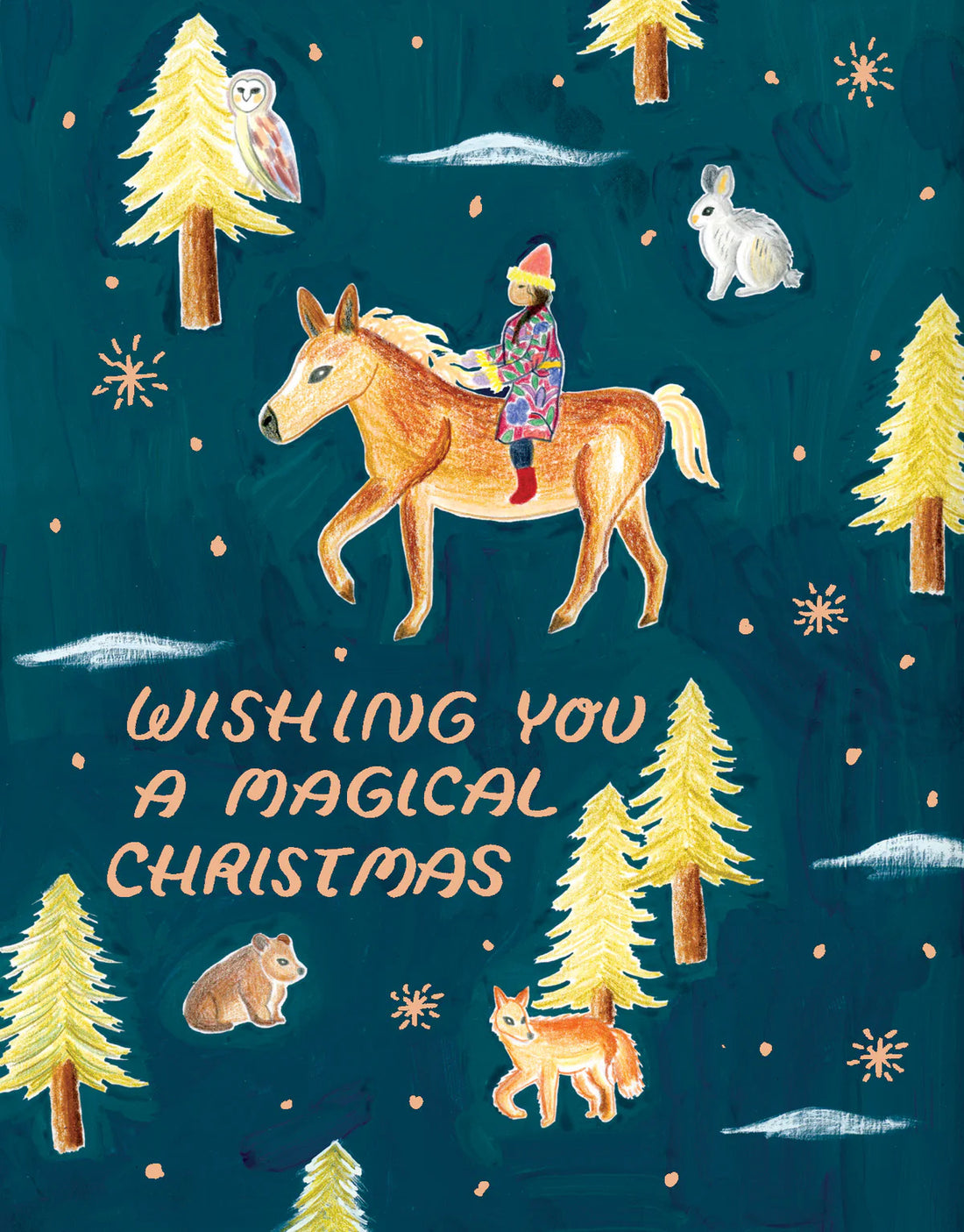 Magical Christmas Card - Parkette.