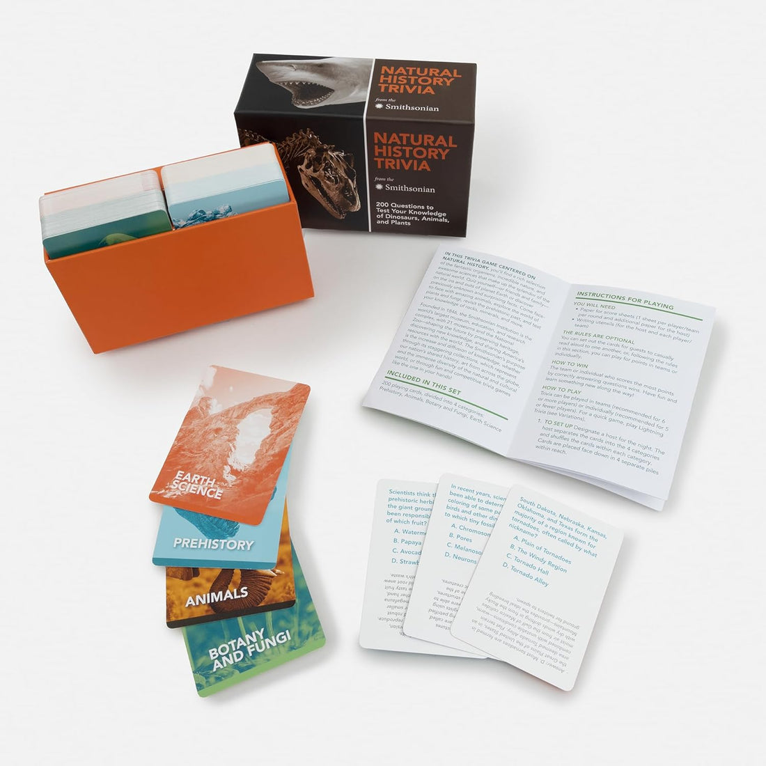 Smithsonian Natural History Trivia Cards