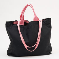 Biggest Market Tote — the Double Major (Black) - Parkette.