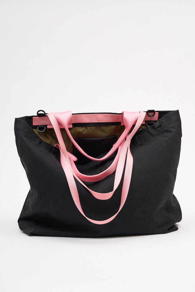 Biggest Market Tote — the Double Major (Black) - Parkette.