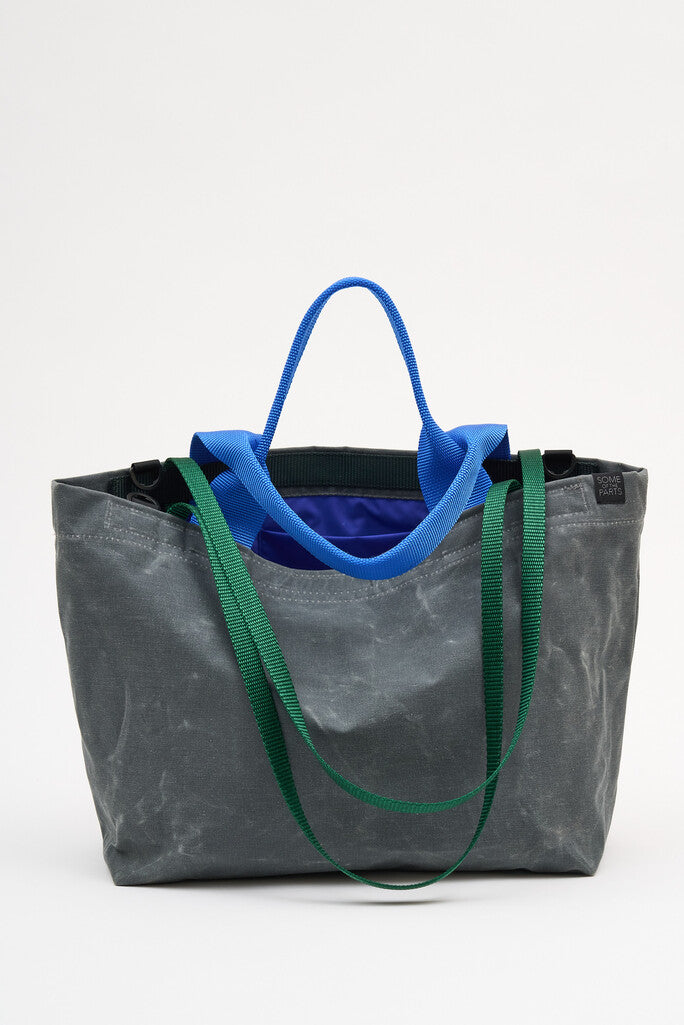 Market Tote — the Double Major (Grey)