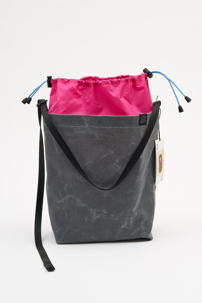 Fine Ribbon Bucket — Grey - Parkette.