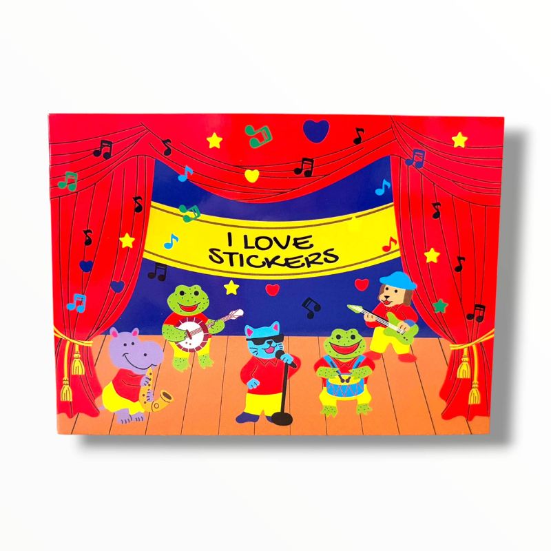 I Love Stickers Blank Sticker Album