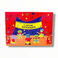 I Love Stickers Blank Sticker Album