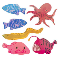 Pearl Sea Creatures Sticker Sheet