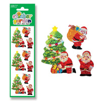 Sparkle Jolly Ol' Santa Sticker Sheet
