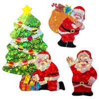 Sparkle Jolly Ol' Santa Sticker Sheet