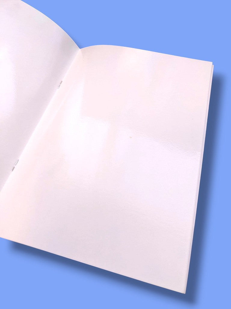 Blank Sticker Album - White - Parkette.