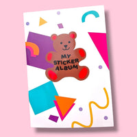 Blank Sticker Album - White - Parkette.