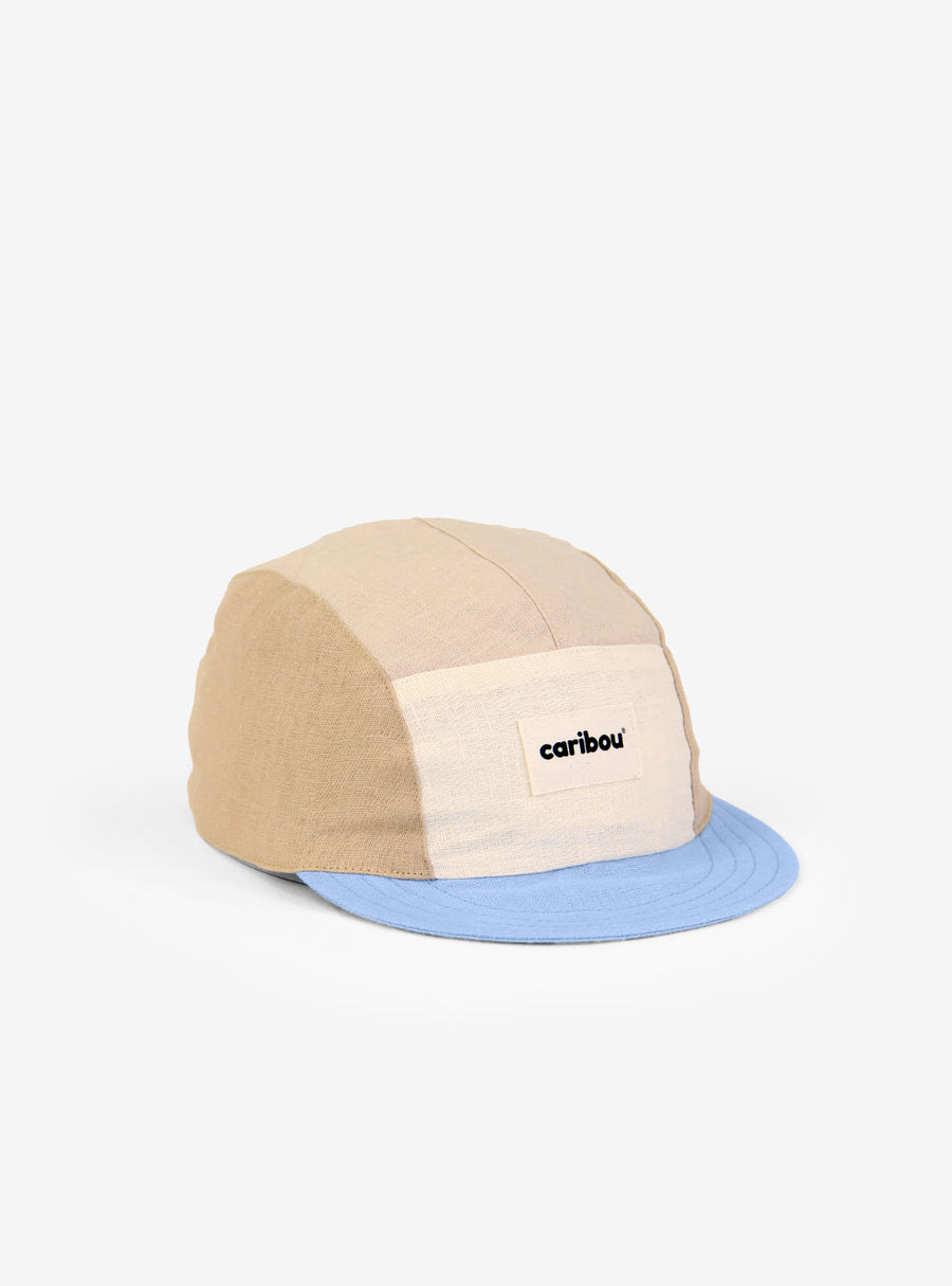 Caribou Linen Cap - Multicolour - Parkette.