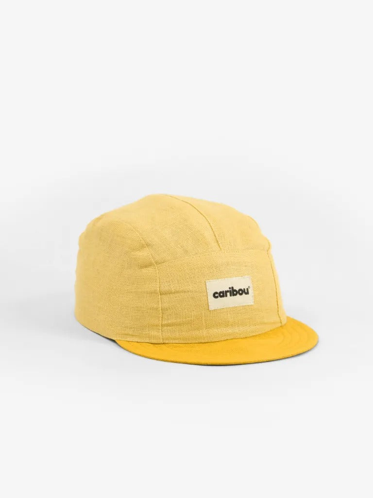 Caribou Linen Cap - Multicolour - Parkette.