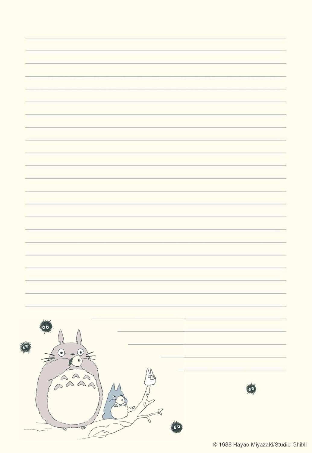 Studio Ghibli My Neighbor Totoro Stationery Set - Parkette.