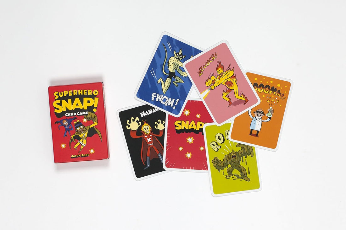 Superhero Snap Card Game - Parkette.